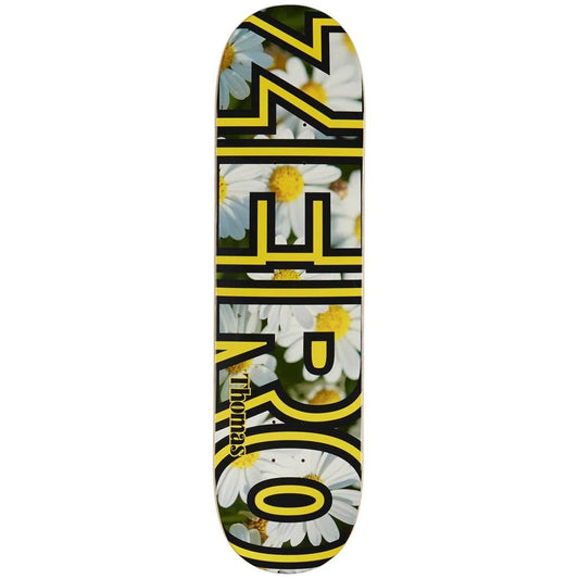 Zero Skateboard Deck Thomas Floral Bold Yellow 8.25"