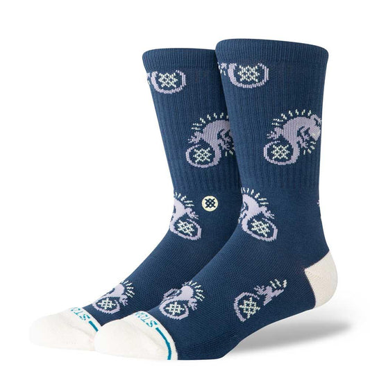 Stance Socks Gecko Crew Purple Large UK7 to UK11