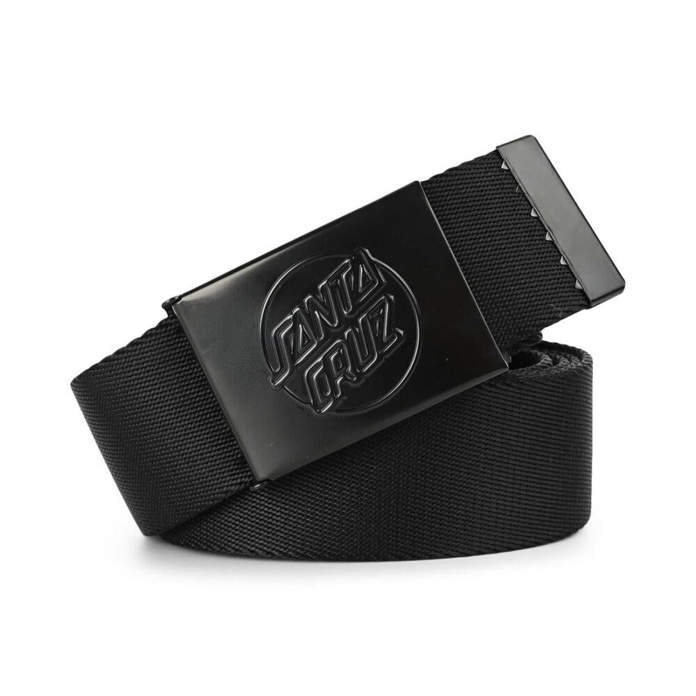 Santa Cruz Skateboards Belt Opus Dot Emboss Belt Black