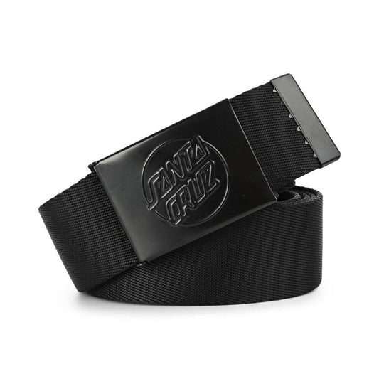 Santa Cruz Skateboards Belt Opus Dot Emboss Belt Black