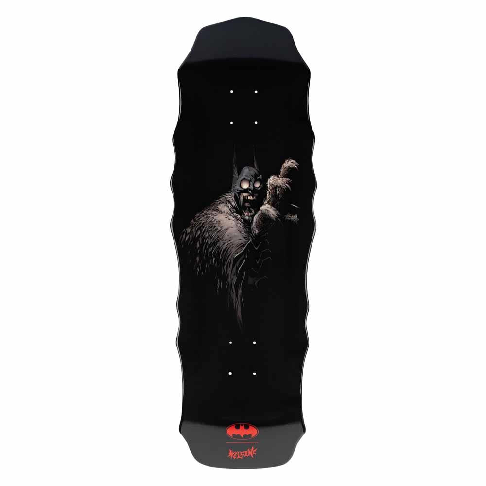 Welcome X Batman Shadow Series Skateboard Deck Batmonster Widow 10"