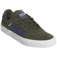 Adidas Skateboarding Busenitz Vulc II Skate Shoes Night Cargo Muted Purple Cloud White