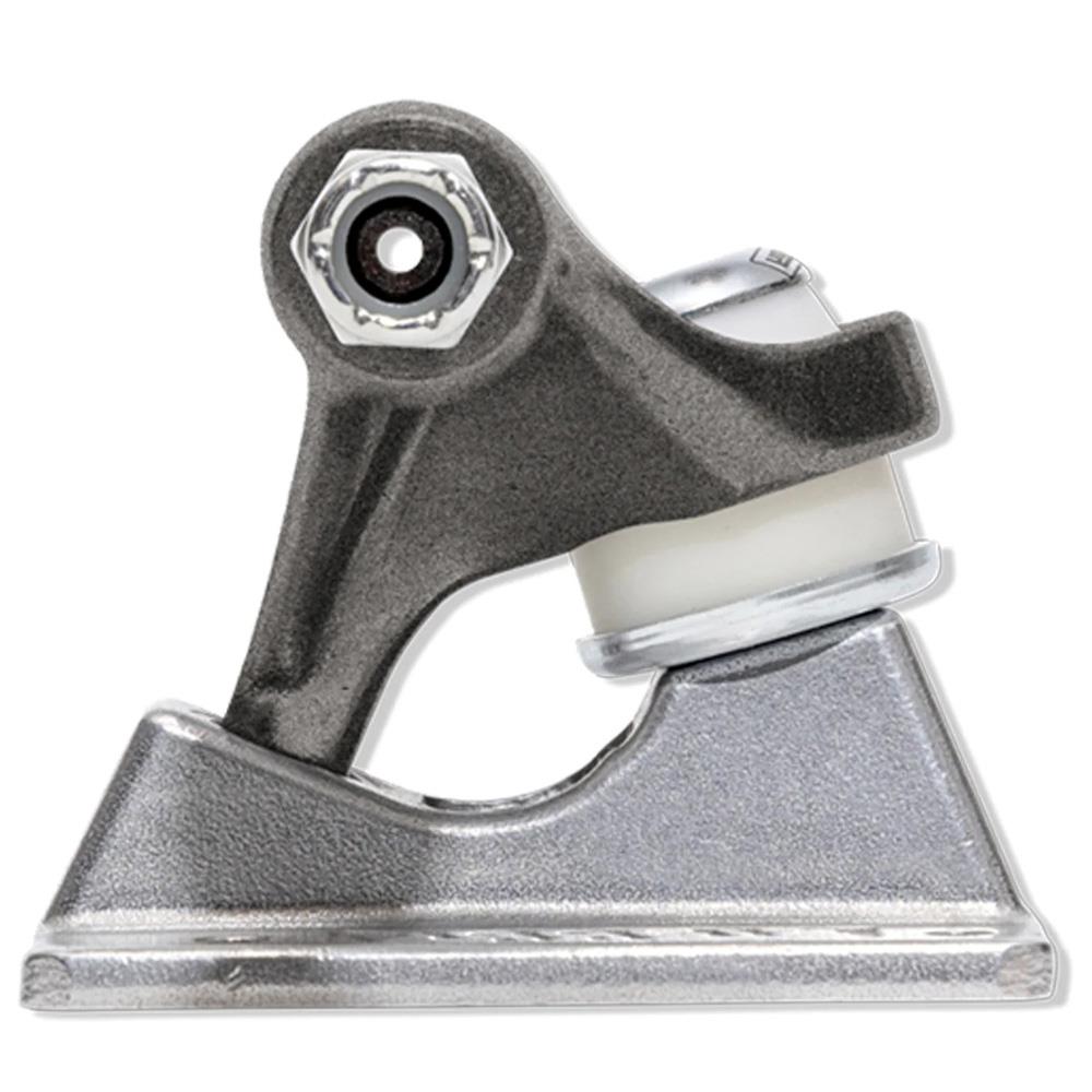 Slappy ST1 Ultra Low Inverted Kingpin Hollow Lights Skateboard Trucks Gunmetal Polished 8.5"