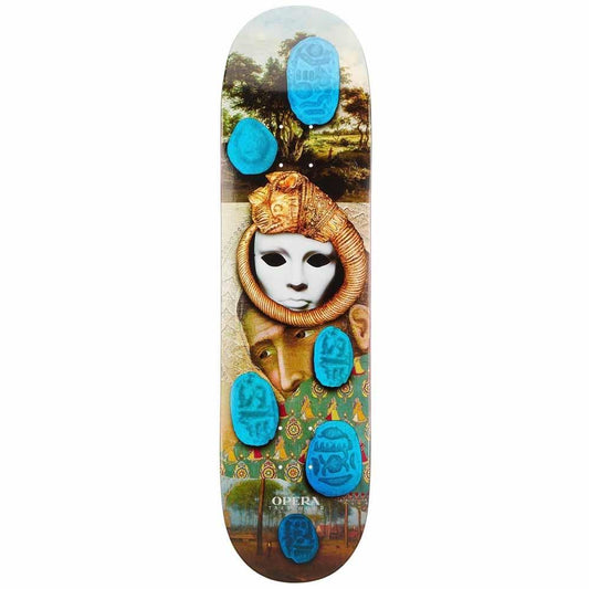 Opera Skateboards Trey Wood Curtain Call EX7 Multi Colour Skateboard Deck 8.25"