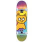 Meow Big Cat Factory Complete Skateboard Tie Dye Soft Top 6.5''
