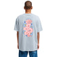 RVCA Dalas Snake Short Sleeve T-Shirt Monument Blue