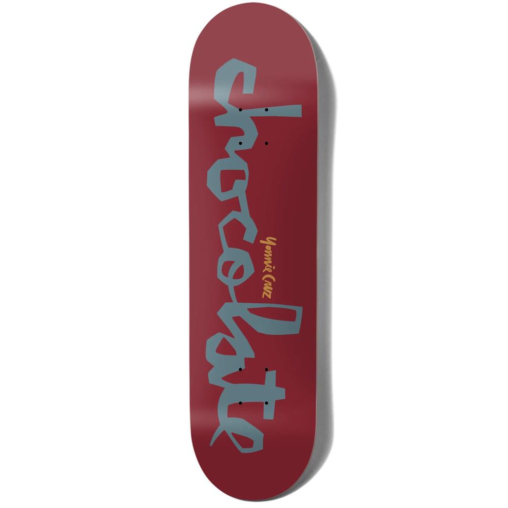 Chocolate Deck OG Chunk Yonnie Cruz Red 8"