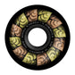 BONES X-Formula Leaving V6 Wide-Cut Black Skateboard Wheels 54mm 99A