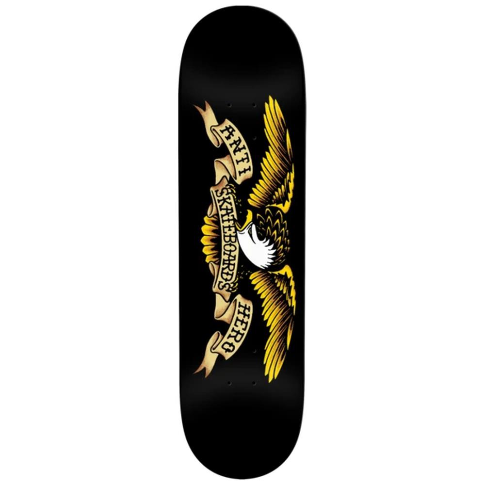 Anti Hero Dbx Team Classic Eagle Skateboard Deck Black 8.5"