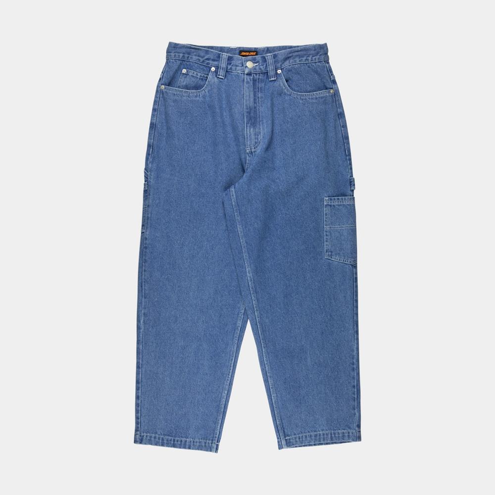 Santa Cruz Skateboards Carpenter Big Pants Classic Blue