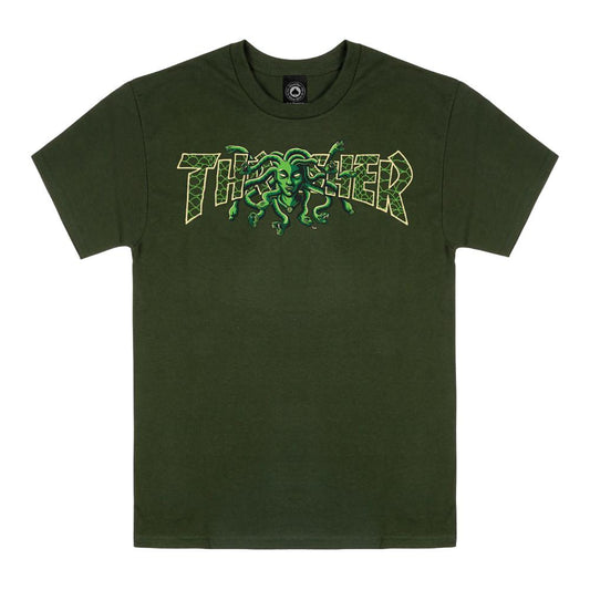 Thrasher Magazine Medusa T-Shirt Forest Green