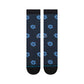Stance Socks Digital Daisy Crew Black Large UK7 to UK11