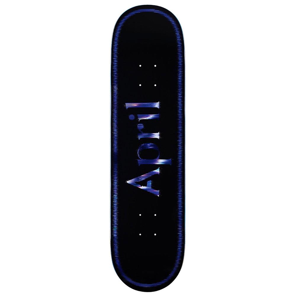 April OG Logo 'Fractured' Twin-Tail Skateboard Deck 8"