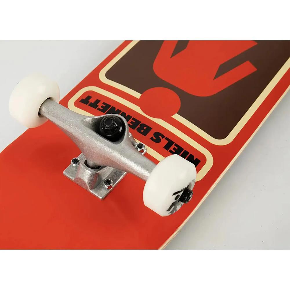 Girl Factory Complete Skateboard 93 Til Niels Bennett Red 7.875"