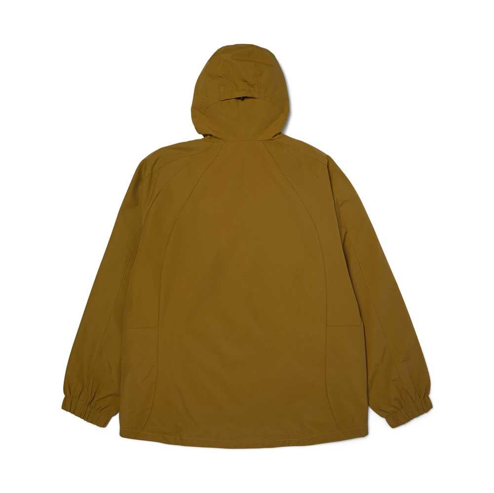 Huf All Caps Shell Jacket Rich Brown