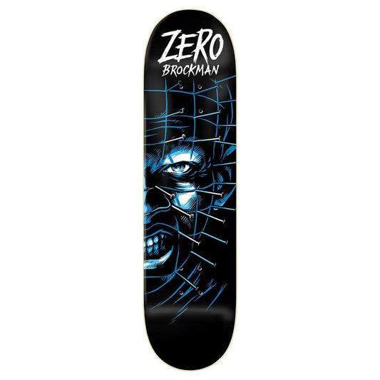 Zero Skateboards Brockman Fright Night Glow In Dark Skateboard Deck 8.25"