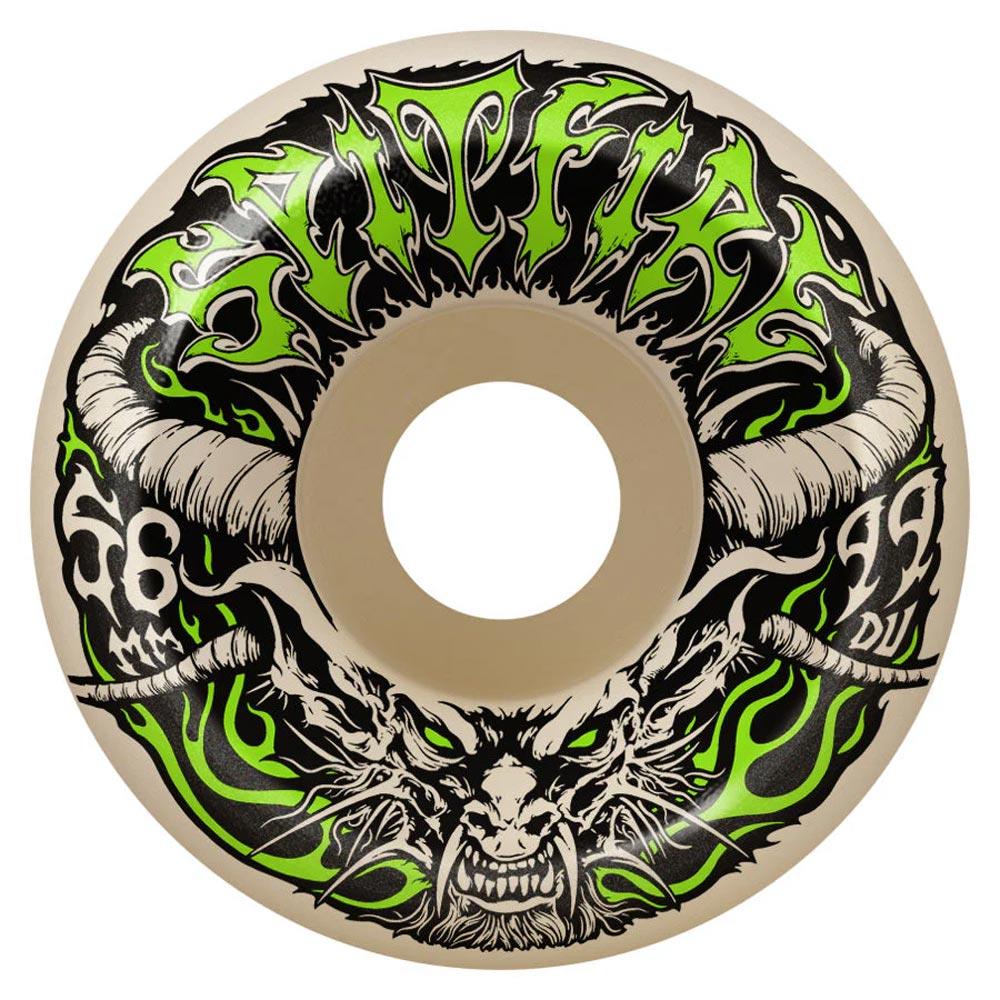 Spitfire Team Demon Redux Formula 4 Skateboard Wheels 99a Conical Full 56mm Natural