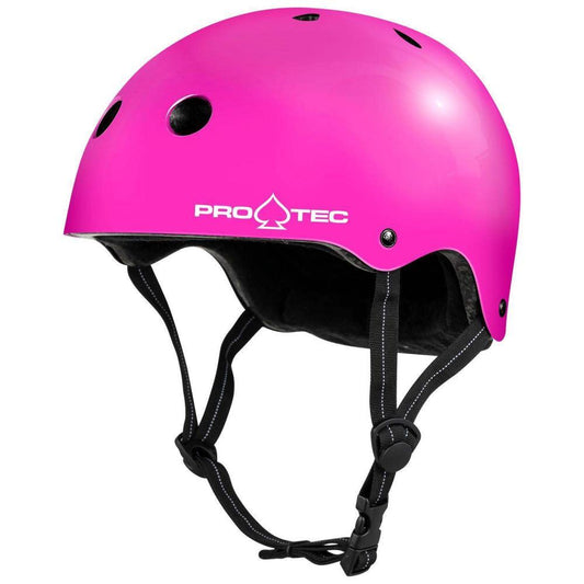 Pro-Tec Skateboard Helmet Low Pro Pink Gloss