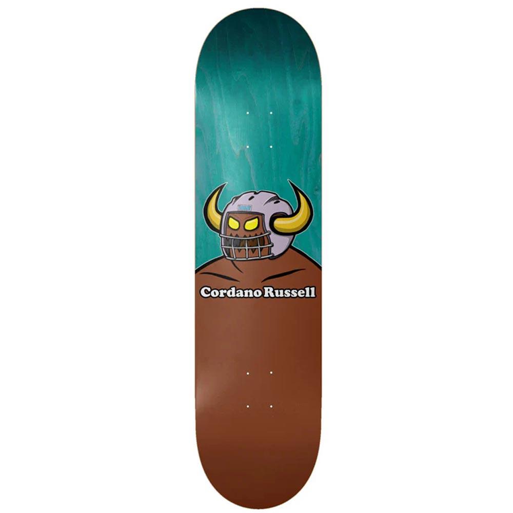 Toy Machine Cordano Russell Holy Spirit Skateboard Deck Multi Stains 8.5"