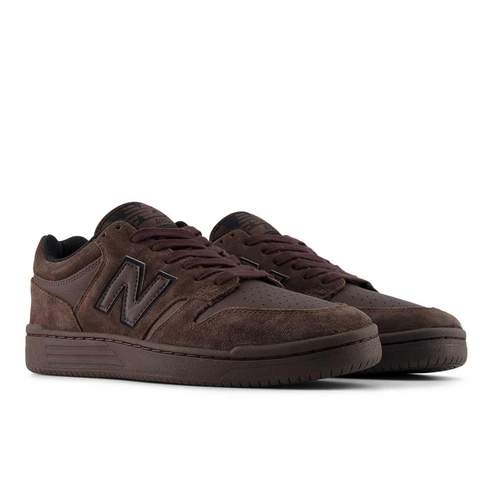 New Balance Numeric 480 Skate Shoes Chocolate Brown