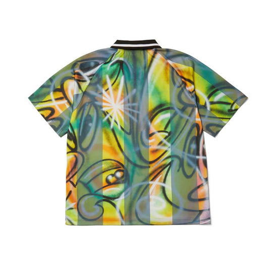 HUF x Kenny Scharf Multitud Soccer Jersey Multi
