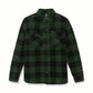 Volcom Bowered Fleece Long Sleeve Shirt Dark Pine