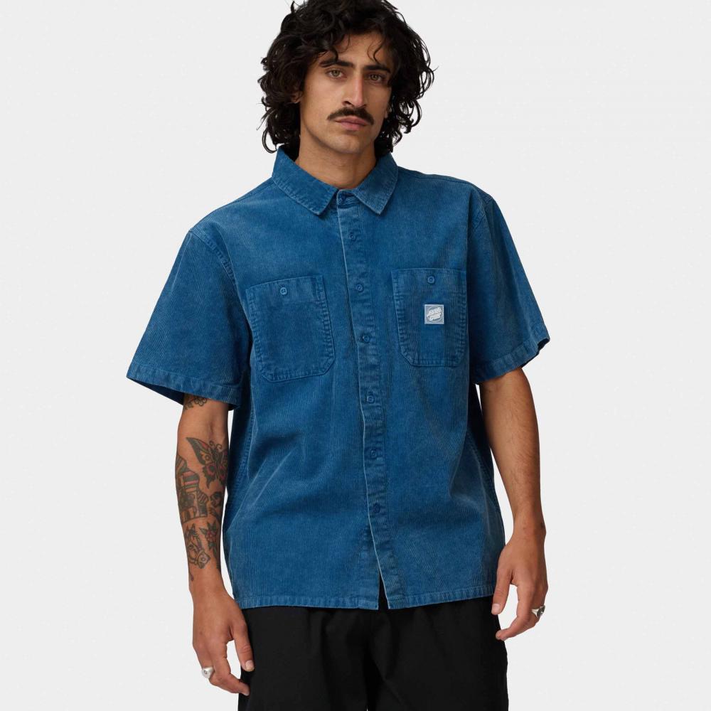 Santa Cruz Jimi Short Sleeved Shirt Teal – Black Sheep Store