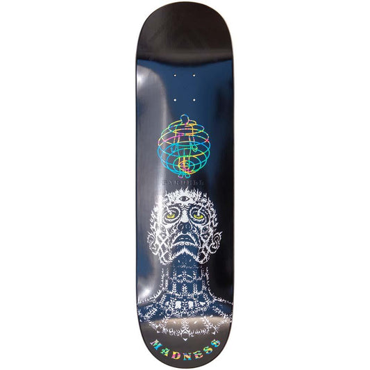 Madness Jack Enlighten Super Sap Skateboard Deck Black 8.5"