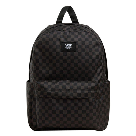Vans Old Skool Grom YOUTH Check Backpack Checkerboard Black Charcoal