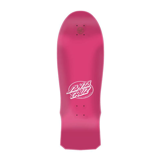 Santa Cruz Reissue Skateboard Deck Grabke Exploding Clock Pink 10.04"