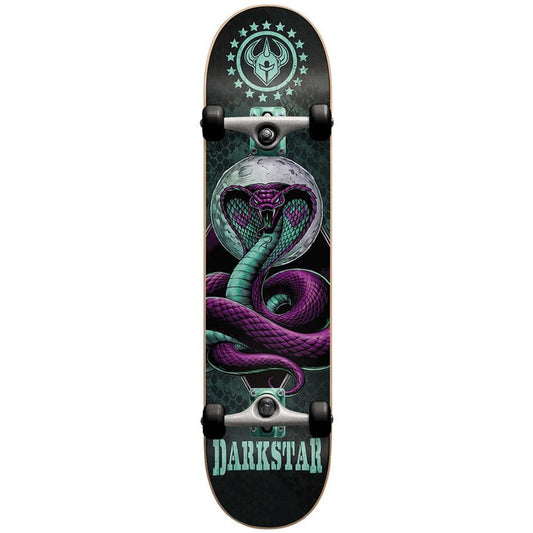 Darkstar Snake FP Factory Complete Skateboard Aqua Blue 8"
