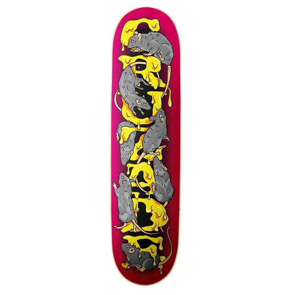 Cruzade Cheese Skateboard Deck 8.125"