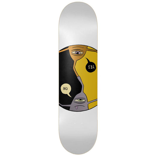 Toy Machine Skateboard Deck 'Yes No' 8.25"