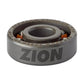 Bronson Speed Co. Skateboard Bearings Zion Wright Pro 6-Ball Raw Silver Orange