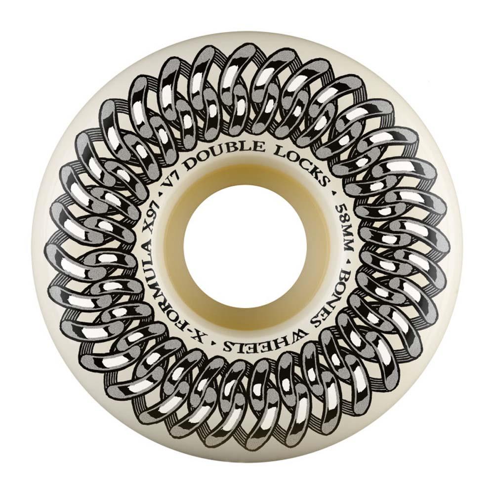 BONES WHEELS X-Formula Double Lock V7 Skateboard Wheels 58mm 97A