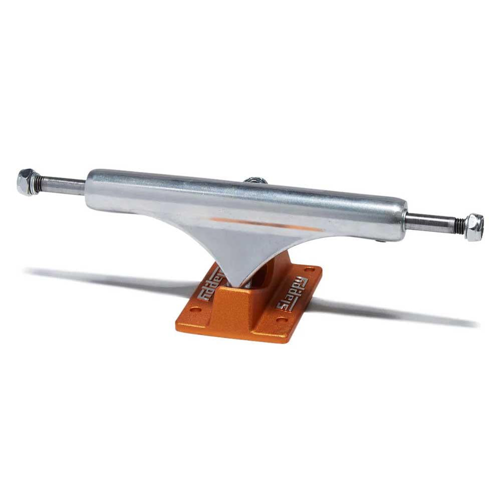 Slappy ST1 Hollow Lights Skateboard Trucks Polished Burnt Orange 8.5"