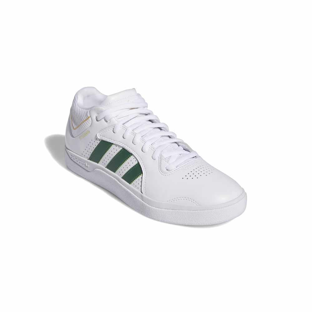 Adidas Skateboarding Tyshawn Feather White Dark Green Bluebird