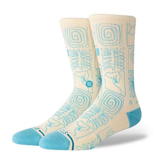 Stance Socks Tested Everywhere Crew Canvas Large