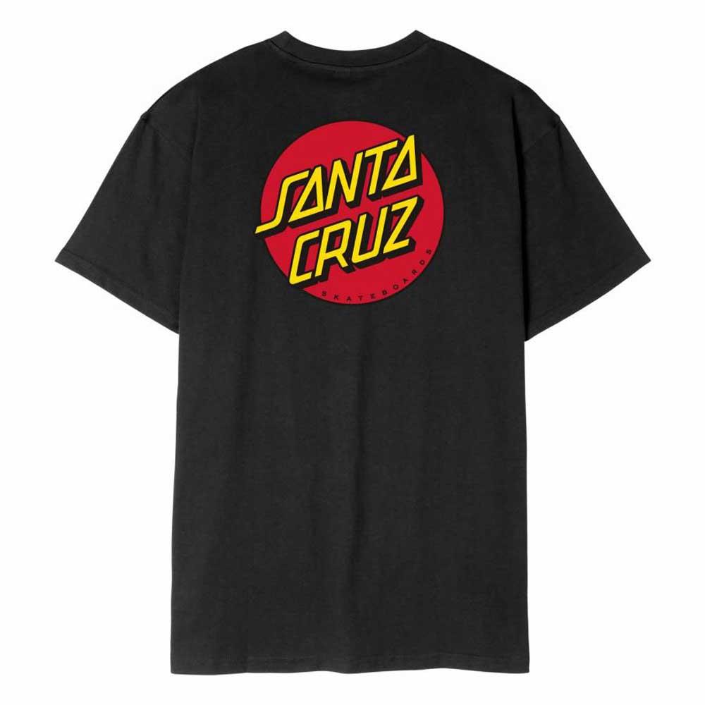 Santa Cruz Skateboards SP26 Classic Dot Chest T-Shirt Black