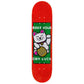 Enuff Designer Skateboard Deck Lucky Cat Red 7.75"