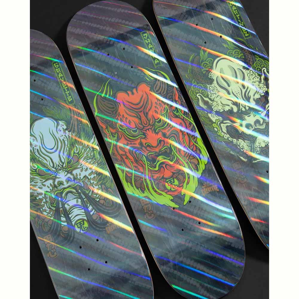 Creature Pro Skateboard Deck Martinez Shrine Black Multi 8.7"