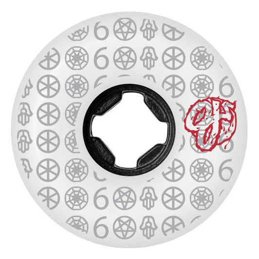 OJ Skateboard Wheels Book Of OJ Bloodsuckers 97a White 54mm