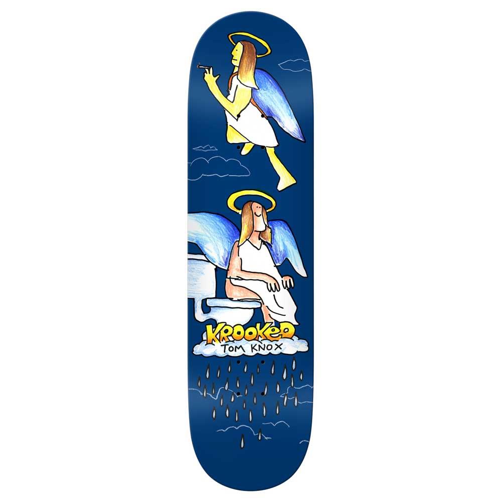 Krooked Skateboards Knox Angel Skateboard Deck 8.5"