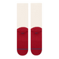 Stance Heating Up Crew Socks Red Large Uk7-11