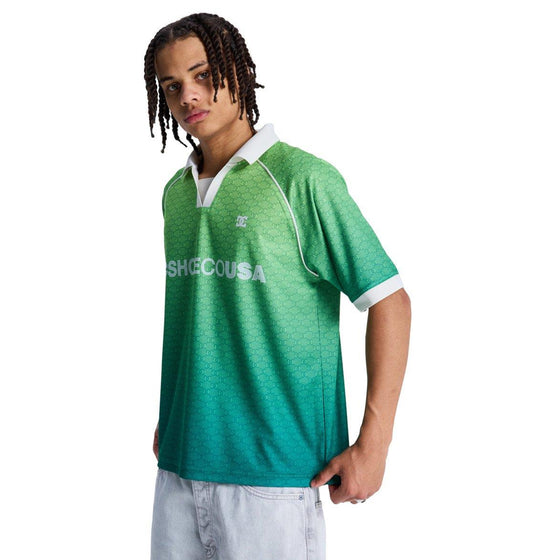 DC Shoe Co Soccer Football Jersey Lime Green