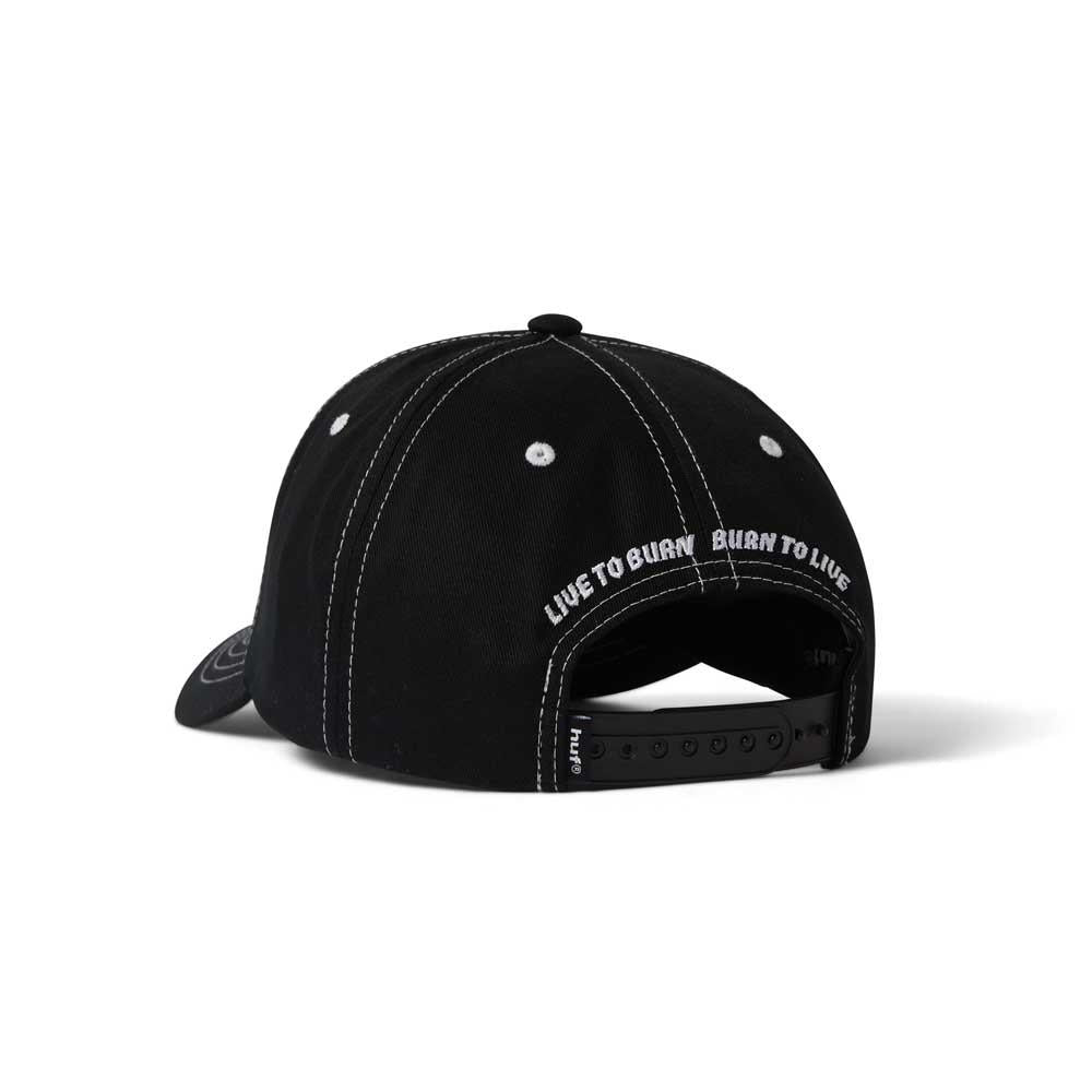 HUF X Spitfire Union Snapback Cap Black