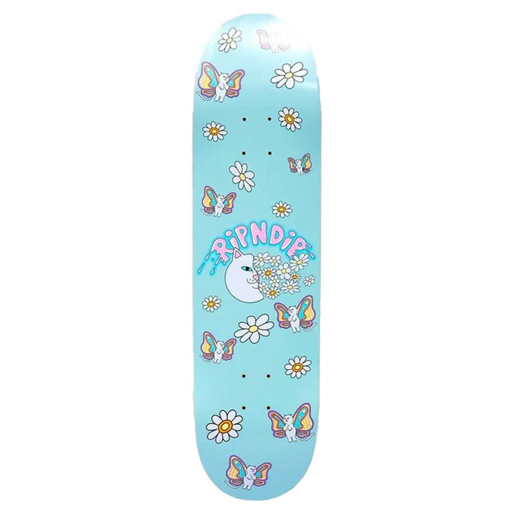 Ripndip Floating Skateboard Deck Blue 8"