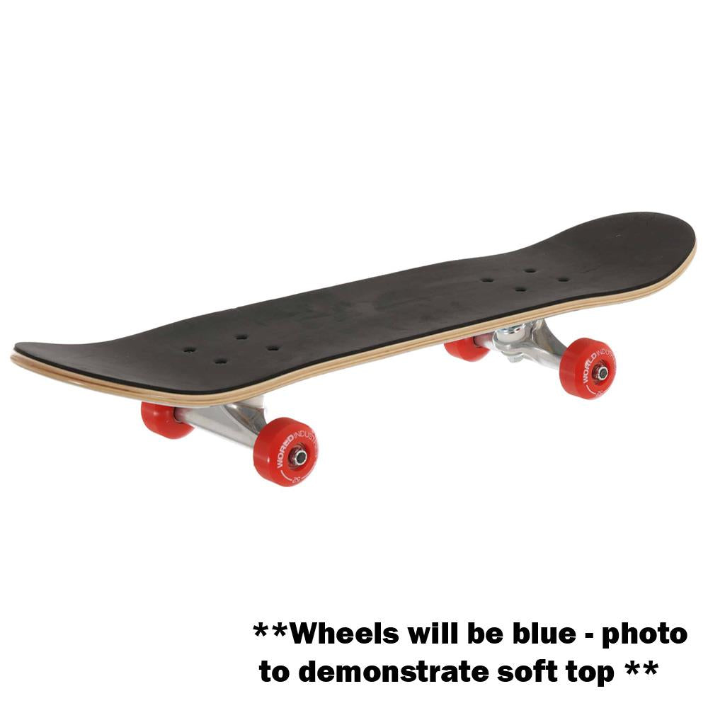 World Industries Wet Willy Icon Soft Top Complete Skateboard Multi 7.25"