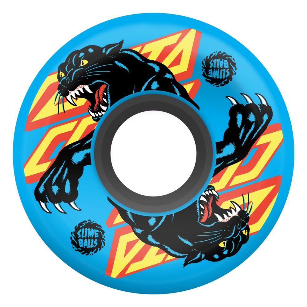 Slime Balls Skateboard Wheels Natas Reissue Hardline 78a Blue 60mm