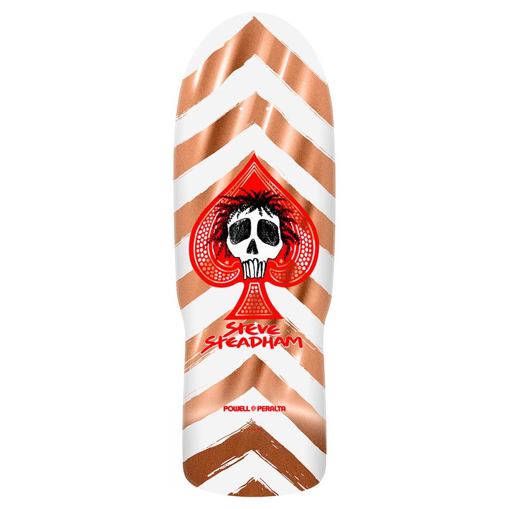 Powell Peralta Steve Steadham Spade '14' Copper Foil Skateboard Deck 10.00"